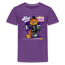 Load image into Gallery viewer, POPPY PLAYTIME - Sir Poops-A-Lot T-Shirt (Youth) - purple