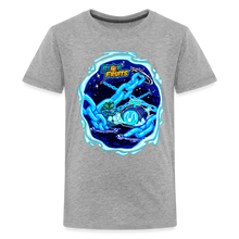 Load image into Gallery viewer, BLOX FRUITS - Short-Sleeve T-Shirts (POD) - Portals - heather gray
