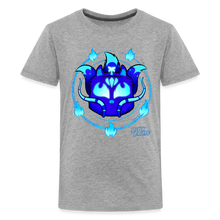 Load image into Gallery viewer, BLOX FRUITS - Short-Sleeve T-Shirts (POD) - Kitsune - heather gray