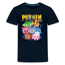 Load image into Gallery viewer, PET SIMULATOR - Pet Sim 99 T-Shirt (Youth) - deep navy