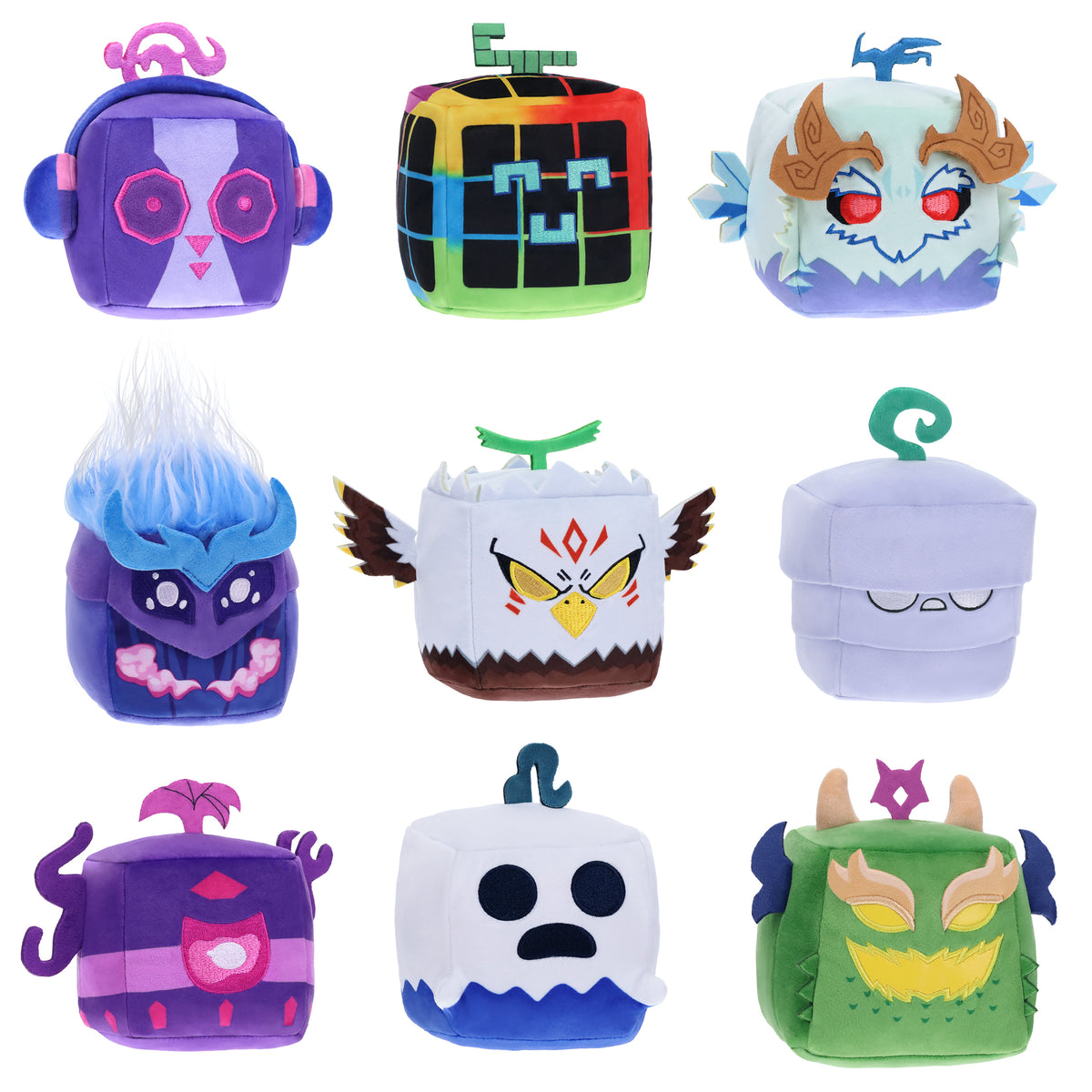 BLOX FRUITS - Collectible Mystery Plush 2-Pack (4” Tall, Series 3