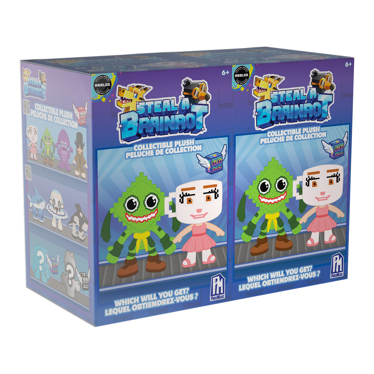 Steal A Brainrot - Mystery Collectible Plush 2 Pack - Series 1