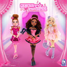 Load image into Gallery viewer, Dress To Impress - Lovely Hearts Fashion Doll - Series 1 - 11.5-Inch Tall - Includes DLC Code Redeemable on Roblox - Officially Licensed Doll by PhatMojo