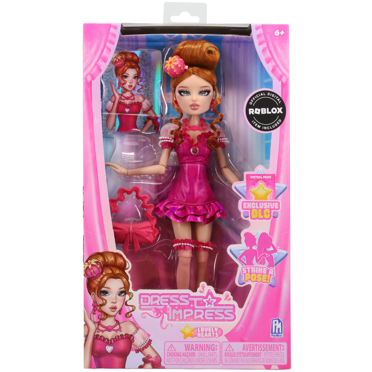 Dress To Impress - Lovely Hearts Fashion Doll - Series 1