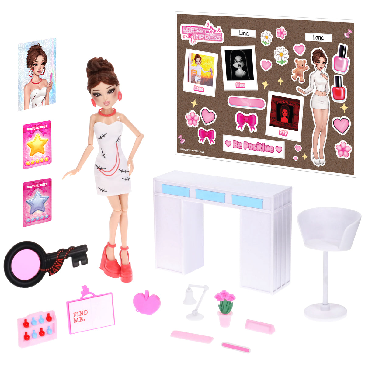 lana doll dress to impress - Deluxe Fashion Set - Series 1 Wave 1 Dti Recreating one of Marilyn cs_collection glam makeup Size:20W