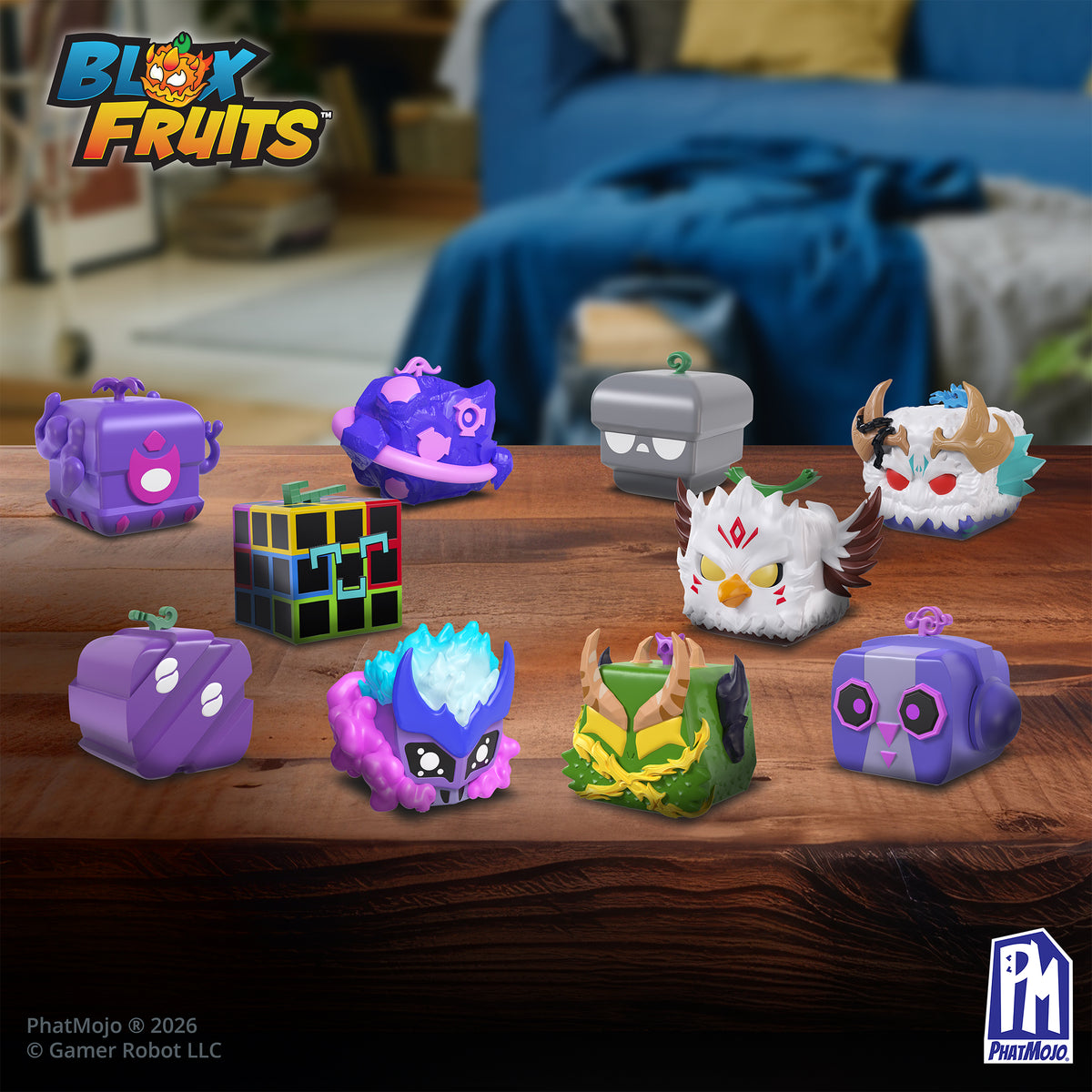 Blox Fruits - Minifigure Blind 4-Pack - Series 3 - Includes DLC Blox Fruits - Minifigure Blind 4-Pack - Series 3 - Includes DLC