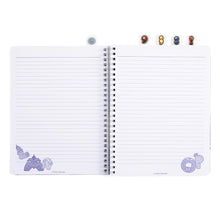 Load image into Gallery viewer, ALPHABET LORE - LMNOP Tabbed Notebook (8.5" Notebook w/ Tabbed Dividers, 144 Pages)