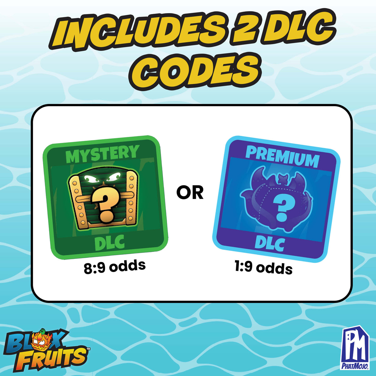 BLOX FRUITS - Collectible Mystery Plush 2-Pack (4