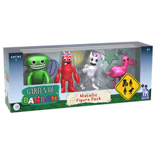 Load image into Gallery viewer, GARTEN OF BANBAN - Metallic Minifigure 4-Pack (2.5" Tall, Series 1)
