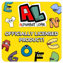 Load image into Gallery viewer, ALPHABET LORE – "FART" Keychain | 2.75" Wide Metallic Keychain | Featuring Iconic Characters A, F, R, T & L | Durable, Fun & Collectible Accessory for Fans | Great Gift | Hilarious & Stylish | Officially Licensed