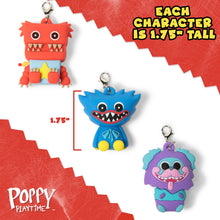 Load image into Gallery viewer, POPPY PLAYTIME - 3D Charm Silicone Keychain w/ Wristband (1.75" Characters)