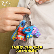 Load image into Gallery viewer, POPPY PLAYTIME - 3D Charm Silicone Keychain w/ Wristband (1.75" Characters)