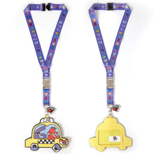Load image into Gallery viewer, ALPHABET LORE – Cab Lanyard w/ Metallic Charm | Student ID Badge Holder w/ PVC Window | Back-to-School Accessory | School Supplies | Officially Licensed