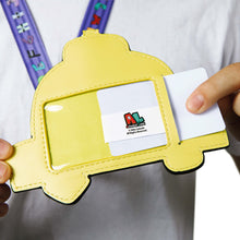 Load image into Gallery viewer, ALPHABET LORE – Cab Lanyard w/ Metallic Charm | Student ID Badge Holder w/ PVC Window | Back-to-School Accessory | School Supplies | Officially Licensed