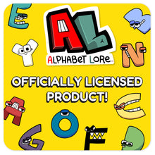 Load image into Gallery viewer, ALPHABET LORE – Cab Lanyard w/ Metallic Charm | Student ID Badge Holder w/ PVC Window | Back-to-School Accessory | School Supplies | Officially Licensed