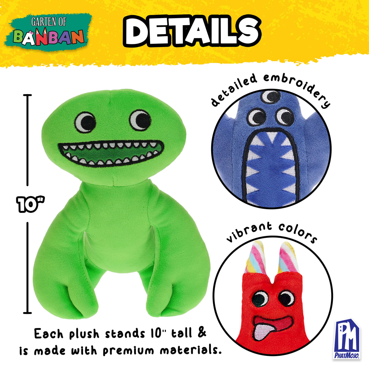 GARTEN OF BANBAN - Collectible Plush 3-Pack (Three 10