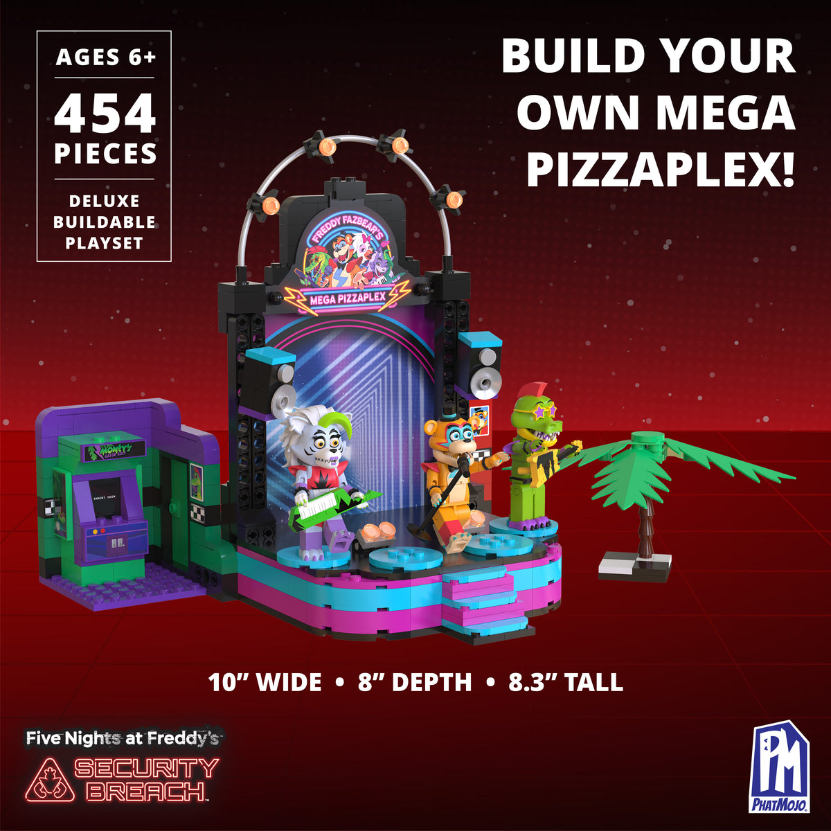 FIVE NIGHTS AT FREDDY'S - Phat$tacks Mega Pizzaplex Deluxe