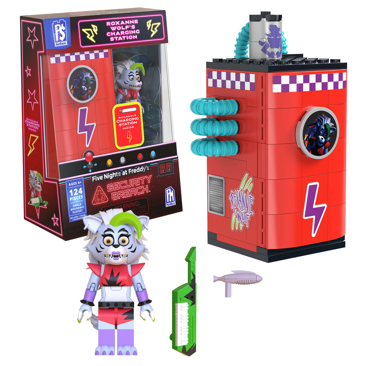 FIVE NIGHTS AT FREDDY'S - Phat$tacks Roxanne's Charging Station