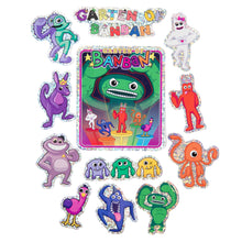 Load image into Gallery viewer, GARTEN OF BANBAN - Holographic Sticker Set 12-Pack (4" Stickers, Reusable)
