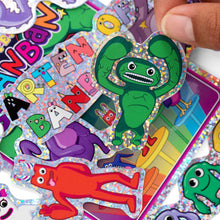 Load image into Gallery viewer, GARTEN OF BANBAN - Holographic Sticker Set 12-Pack (4" Stickers, Reusable)