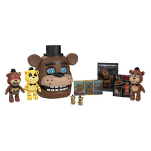 Load image into Gallery viewer, FIVE NIGHTS AT FREDDY'S - Freddy Fazbear Animatronic Bundle (11 Items, Blinking Eyes w/ Lights & Sounds)