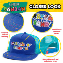 Load image into Gallery viewer, GARTEN OF BANBAN - Letter Logo Brimmed Cap (Adjustable Hat w/ Embroidery & Mesh Back)