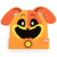 Load image into Gallery viewer, POPPY PLAYTIME - Smiling Critters DogDay Knit Beanie (Unisex)