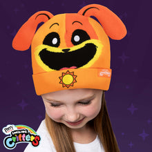 Load image into Gallery viewer, POPPY PLAYTIME - Smiling Critters DogDay Knit Beanie (Unisex)