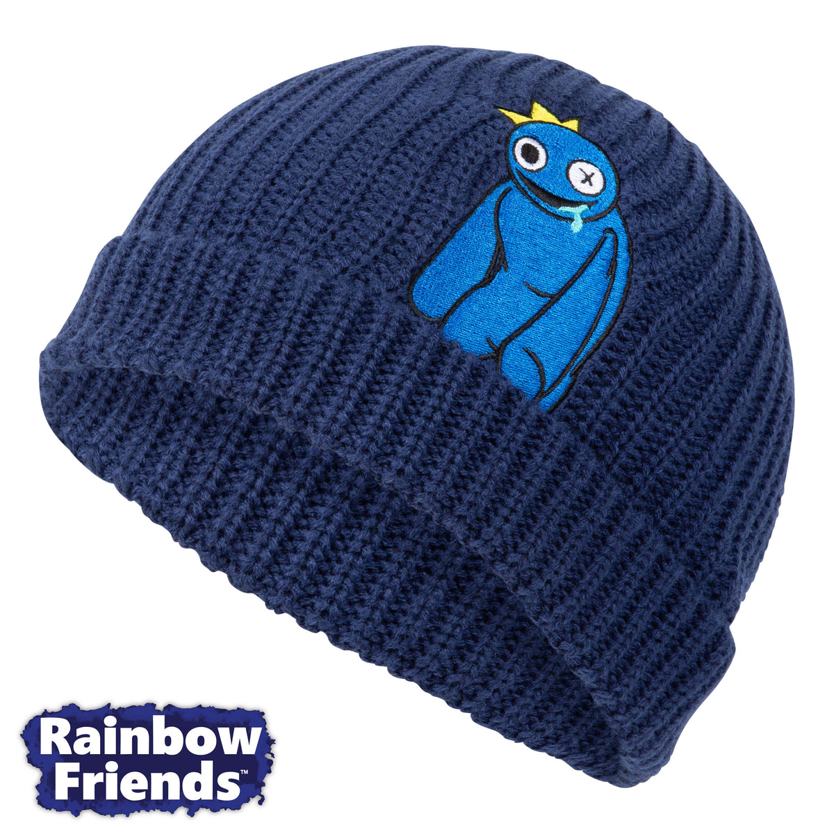 帽子 FTP Repeat Logo Knit Beanie Blue 帽子 FTP Repeat Logo Knit Beanie Blue Logo Beanie - Uncuffed
