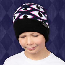 Load image into Gallery viewer, DOORS - Eyes Pattern Knit Beanie (Unisex)