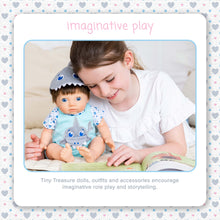 Load image into Gallery viewer, TINY TREASURES - Jawsome Shark Outfit (for 17" Baby Dolls)