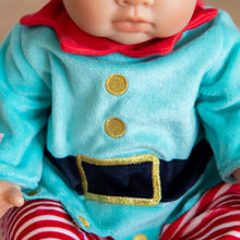 Load image into Gallery viewer, TINY TREASURES - Elfin About Outfit (for 17" Baby Dolls)