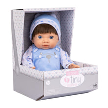 Load image into Gallery viewer, TINY TREASURES - Baby Doll w/ Blue Bear Outfit (17" Tall)