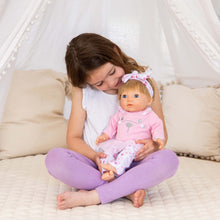 Load image into Gallery viewer, TINY TREASURES - Baby Doll w/ Pink Bunny Outfit (17" Tall)
