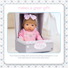 Load image into Gallery viewer, TINY TREASURES - Baby Doll w/ Pink Bunny Outfit (17" Tall)