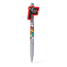 Load image into Gallery viewer, ALPHABET LORE – FNP Charm Pen Set (3-Pack) | 5.6" Tall Writing Utensils w/ Character Toppers | Back-to-School Essentials | School Supplies | Smooth-Writing w/ Black Ink | Officially Licensed