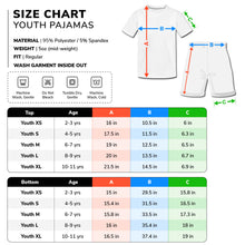 Load image into Gallery viewer, DOORS - Split Eyes Short-Sleeve Pajamas Set (Kids Unisex)