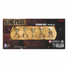 Load image into Gallery viewer, ONE PIECE - Treasure Chest Gold Minifigure 5-Pack (2.5" Tall, Series 1)