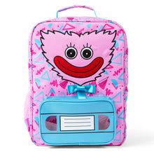 Load image into Gallery viewer, POPPY PLAYTIME - Kissy Missy Backpack (16" School Bag w/ Embroidery & Five Compartments)