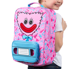 Load image into Gallery viewer, POPPY PLAYTIME - Kissy Missy Backpack (16" School Bag w/ Embroidery & Five Compartments)