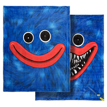 Load image into Gallery viewer, POPPY PLAYTIME - Huggy Wuggy Double-Sided Fleece Blanket (50 x 60", Series 1)