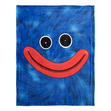 Load image into Gallery viewer, POPPY PLAYTIME - Huggy Wuggy Double-Sided Fleece Blanket (50 x 60", Series 1)