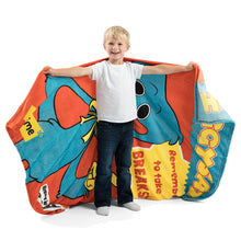 Load image into Gallery viewer, POPPY PLAYTIME - Take Breaks Fleece Blanket (50 x 60", Series 1)
