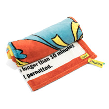 Load image into Gallery viewer, POPPY PLAYTIME - Take Breaks Fleece Blanket (50 x 60", Series 1)