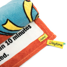 Load image into Gallery viewer, POPPY PLAYTIME - Take Breaks Fleece Blanket (50 x 60", Series 1)