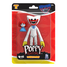 Load image into Gallery viewer, POPPY PLAYTIME - White Huggy Wuggy Action Figure (5” Tall Posable Figure, Series 2)