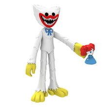 Load image into Gallery viewer, POPPY PLAYTIME - White Huggy Wuggy Action Figure (5” Tall Posable Figure, Series 2)