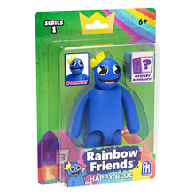 Load image into Gallery viewer, RAINBOW FRIENDS – Happy Blue Action Figure (5&quot; Tall Posable Figure, Series 1)
