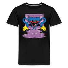 Load image into Gallery viewer, POPPY PLAYTIME - Huggy Faces T-Shirt (Youth) - black