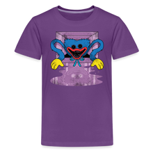 Load image into Gallery viewer, POPPY PLAYTIME - Huggy Faces T-Shirt (Youth) - purple